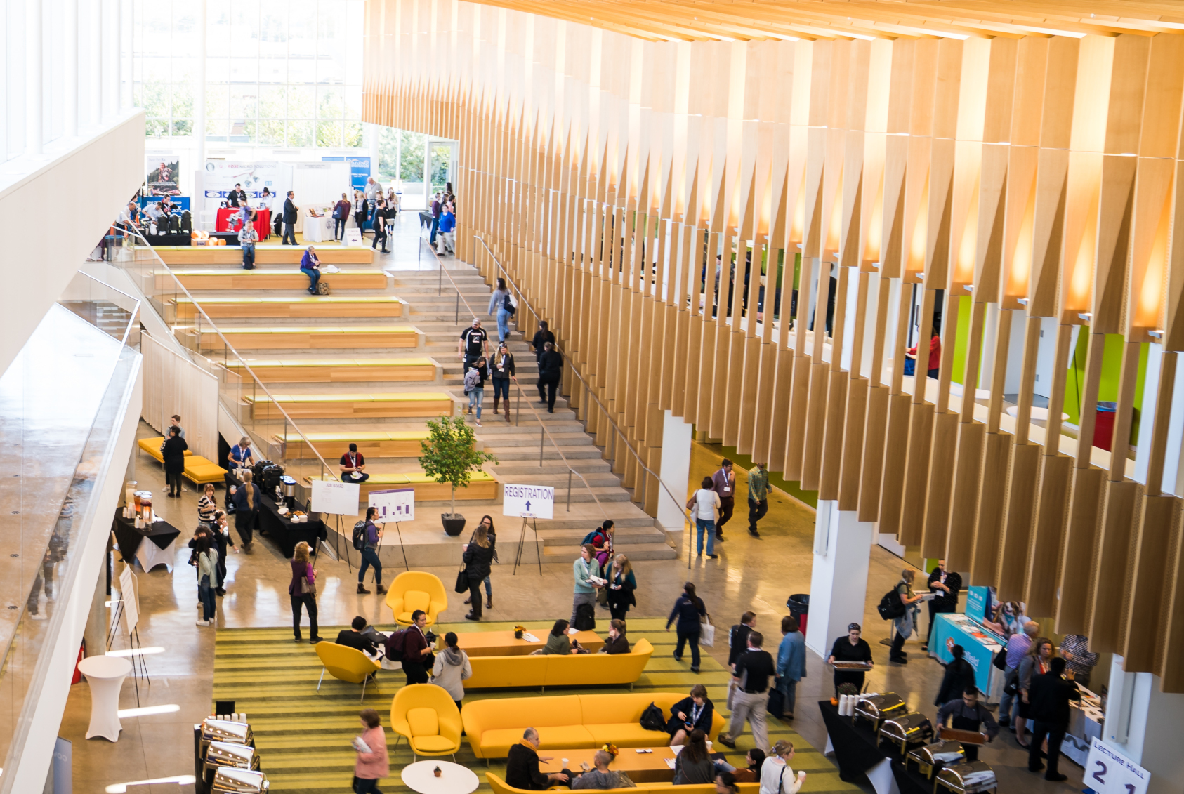 Atrium of the College of Veterinary Medicine