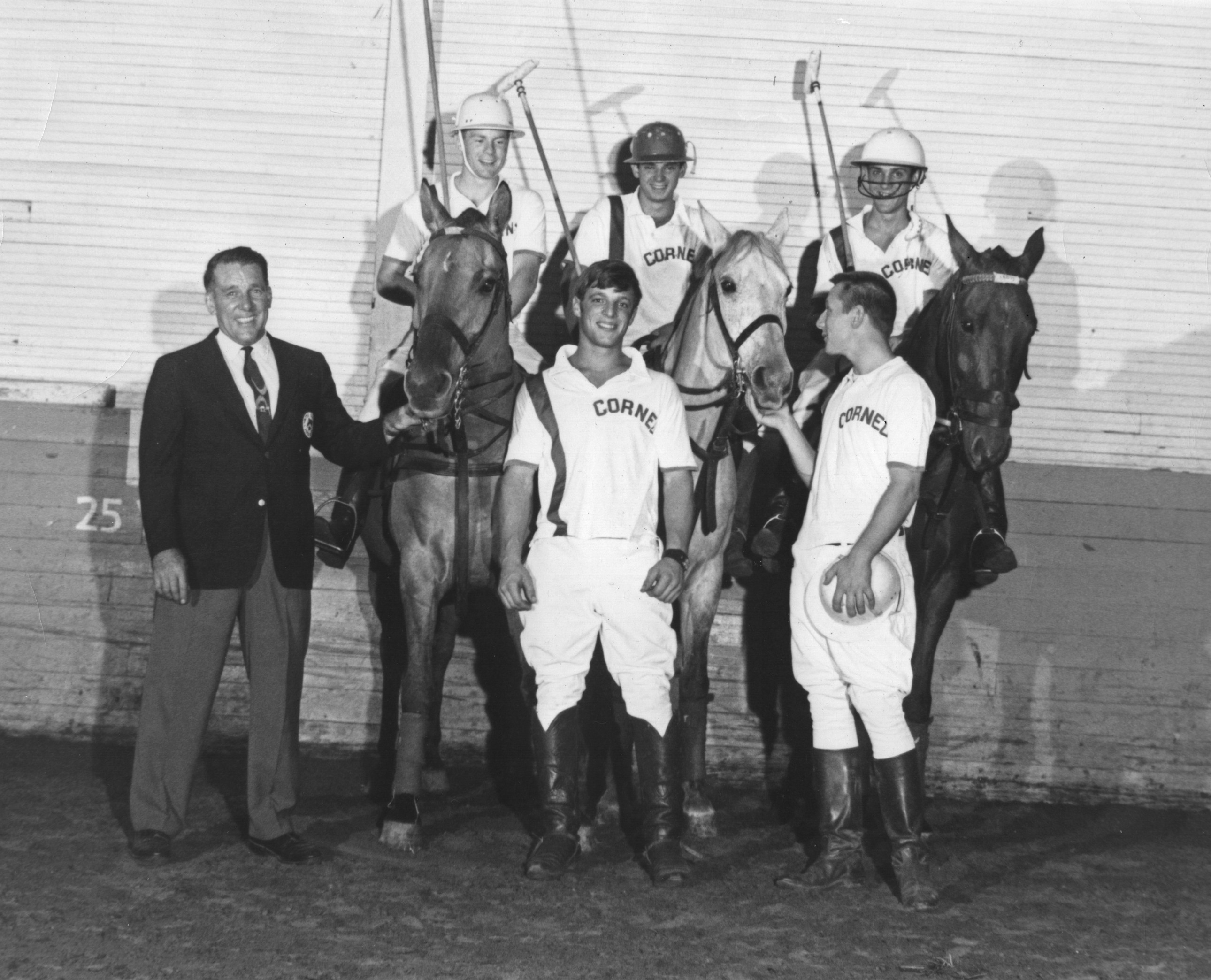 Cornell polo team in 1969