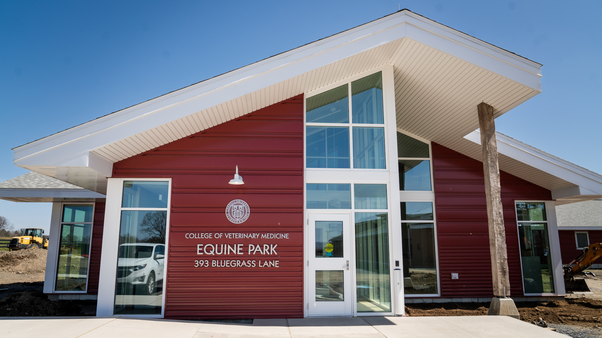 The new Equine Park building